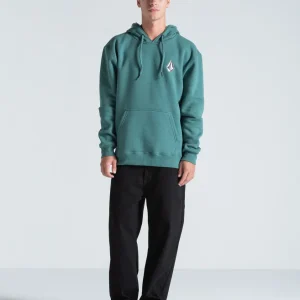 Moletom Canguru Volcom Iconic Stone Verde