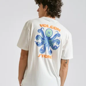 Camiseta Volcom Octopie Off White