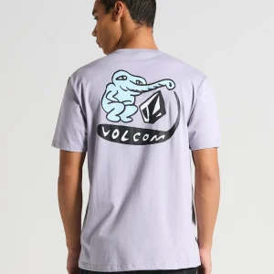Camiseta Volcom Santi Stoned Roxa